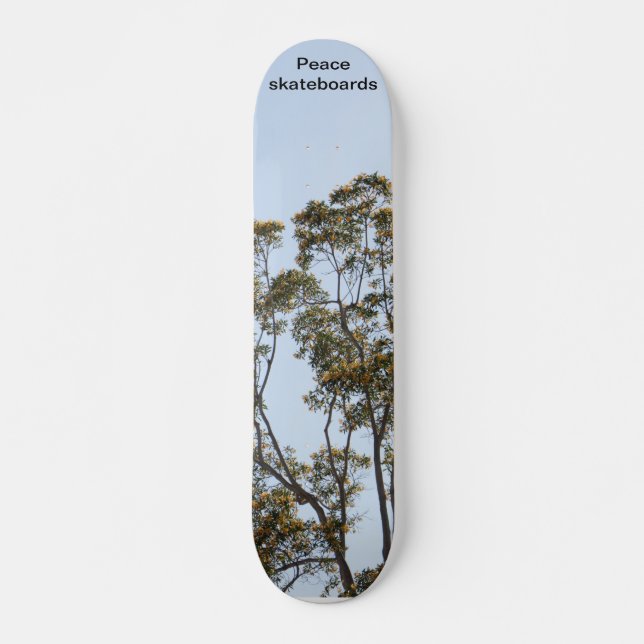 Bäume des Wachstums und des Lernskateboards Skateboard (Vorne)