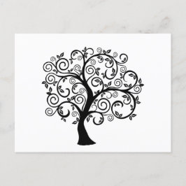 Bäume entworfen Postkarten