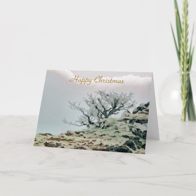 BÄUME FEIERTAGSKARTE (Vorderseite)