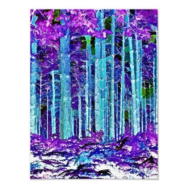 BÄUME FOTODRUCK (Vorne)