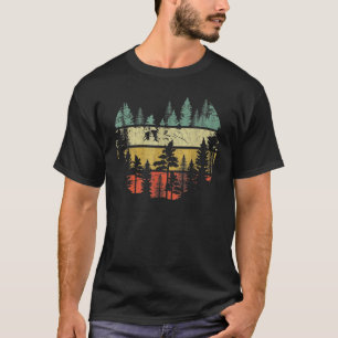 Bäume im Freien Natur Retrowald T-Shirt