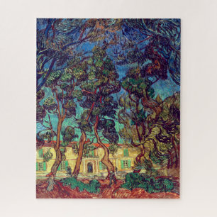 Bäume im Hospitalgarten Van Gogh