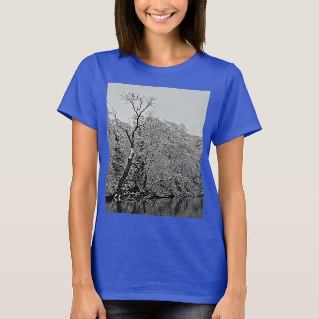 Bäume im Wasser T-Shirt (Vorderseite)