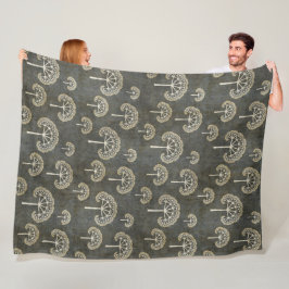 Bäume im Winter Fleece Blanket