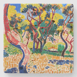 Bäume in Collioure | Andre Derain | Steinuntersetzer