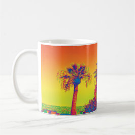 Bäume in Zypern Kaffeetasse