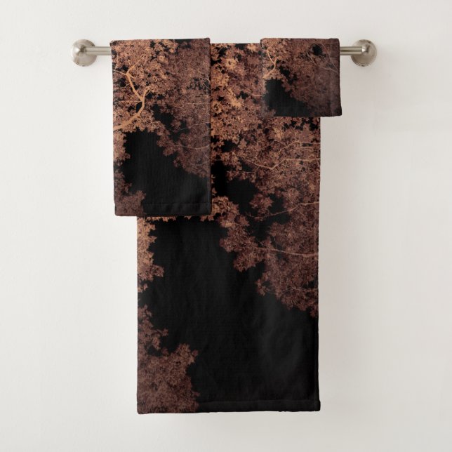 Bäume Karte 5 Badhandtuch Set (Insitu)