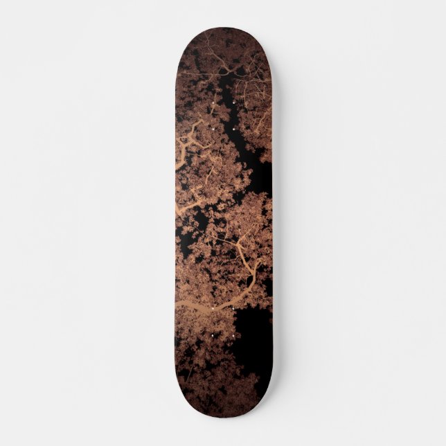 Bäume Karte 5 Skateboard (Vorne)