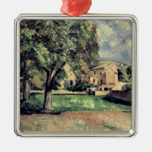 Bäume Pauls Cezanne   in einem Park, Jas de Ornament Aus Metall