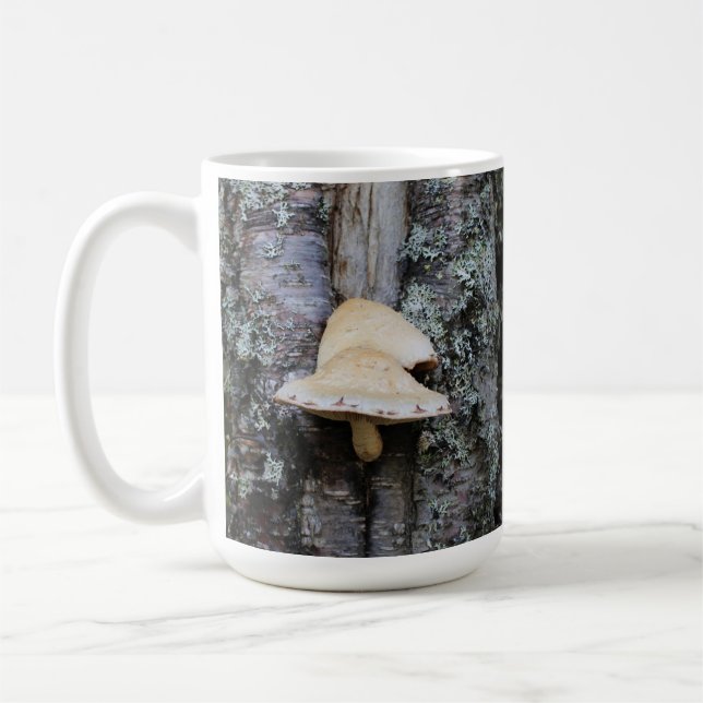 Bäume Pilze - 15 oz. Tasse (Links)