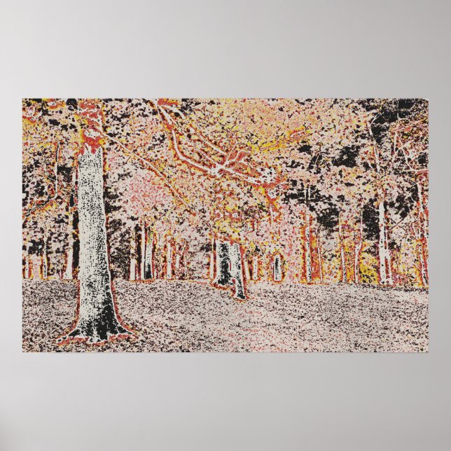 Bäume Poster (Vorne)