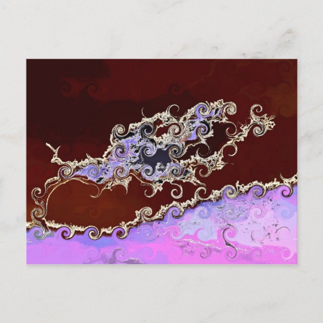 BÄUME POSTKARTE (Vorderseite)