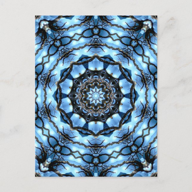 BÄUME POSTKARTE (Vorderseite)