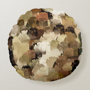 BÄUME RUNDES KISSEN