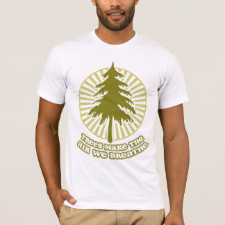 Bäume stellen Luft-T - Shirt her