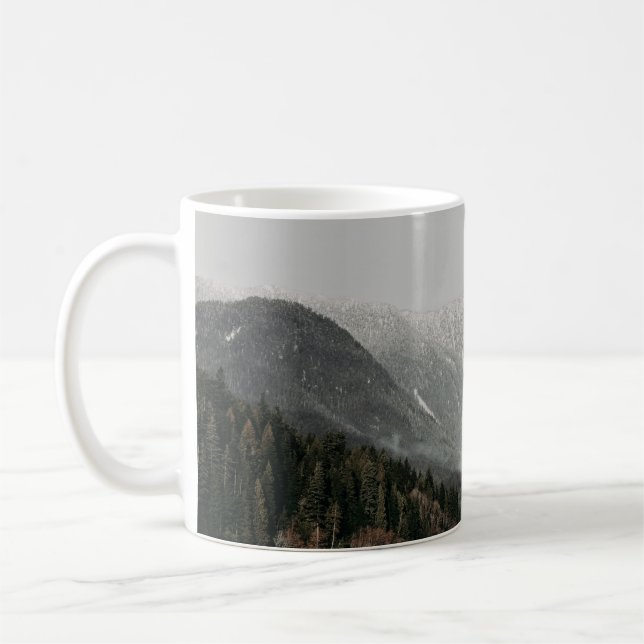 BÄUME UND BERGE KAFFEETASSE (Links)