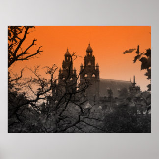 Bäume und Geist Poster