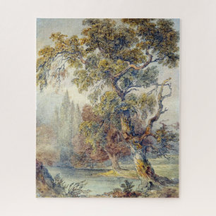 Bäume und Teich (von John Ruskin)