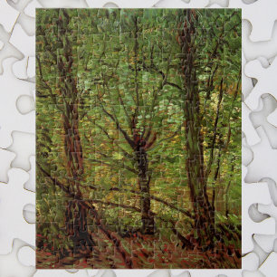 Bäume und Unterholz von Vincent van Gogh