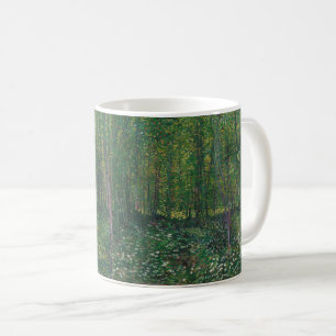 Bäume und Unterholz von Vincent Van Gogh  Kaffeetasse