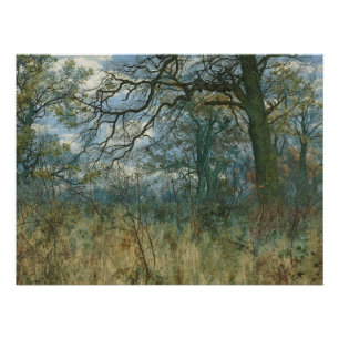 Bäume und Unterholz – William Fraser Garten Poster