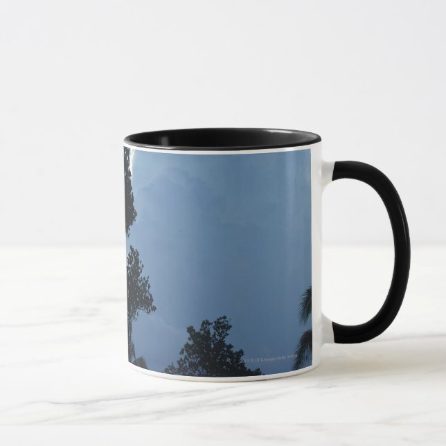 Bäume und Wolken Tasse (Rechts)