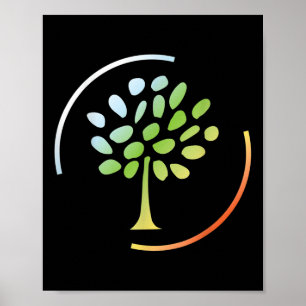 Bäume Wälder natürlichen CO2 Baum Umwelt Poster