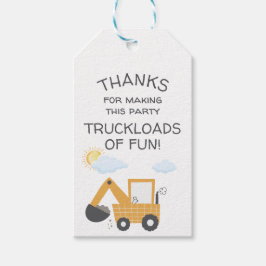 Baumeister Little Digger Vielen Dank Geschenkanhänger