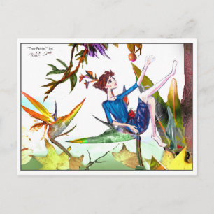 Baumfairies 3 postkarte