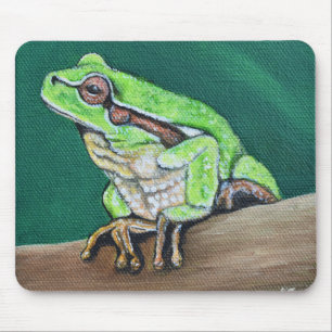 Baumfrosch-Gemälde Mousepad