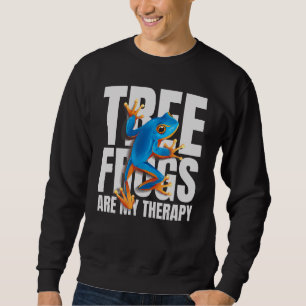 Baumfrosch-Heimtier-Lebensraum-Terrarium-Pflege-Ei Sweatshirt