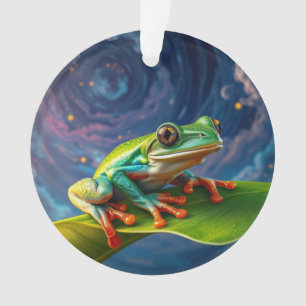 Baumfrosch-Nachtmagie Ornament