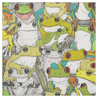 Baumfrosch Stoff
