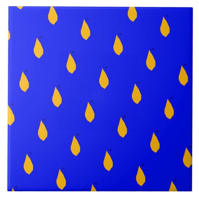 Baumfrüchte Keramik Tile Fliese (Vorderseite)