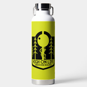 Baumhaus-Junge Zurück zur Schule Trinkflasche