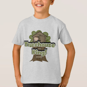 Baumhaus-König Tshirts und Geschenke