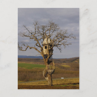 Baumhaus Postkarte