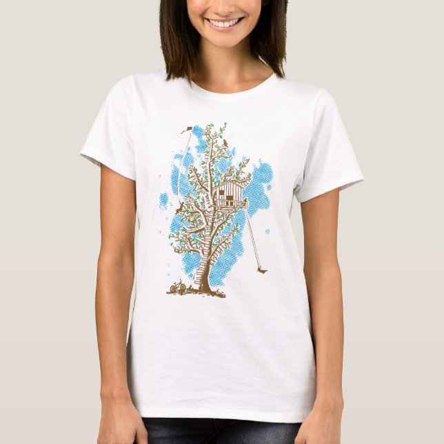 Baumhaus T-Shirt (Vorderseite)