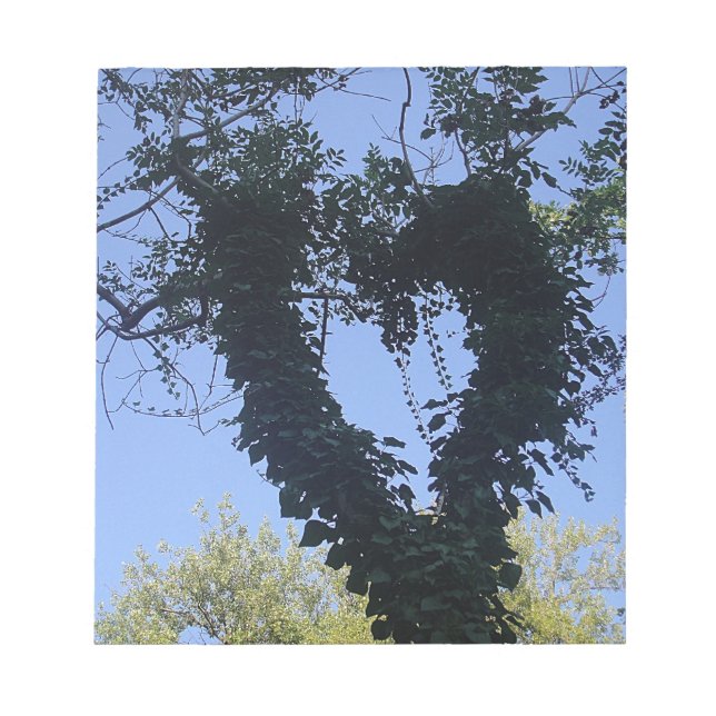 Baumherz Notizblock (Vorderseite)