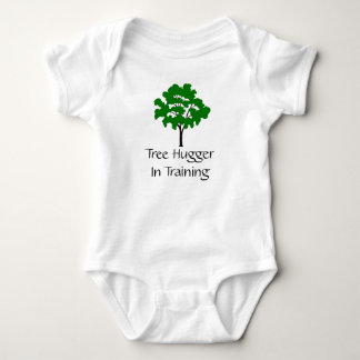 Baumhugger im Training Bio Baby-Shirt Baby Strampler
