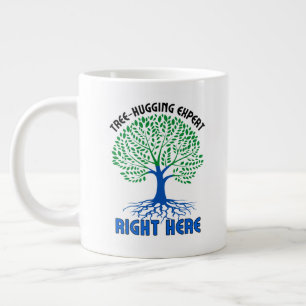 Baumhugging-Experten, genau hier.w Jumbo-Tasse
