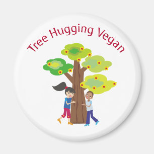 Baumhugging Vegan Magnet