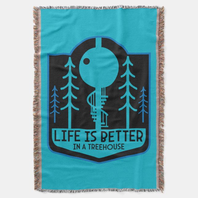 Baumhütten zurück zur Schule Decke (Vorderseite Vertikal)