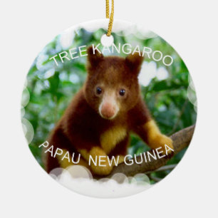 Baumkänguruh Keramikornament