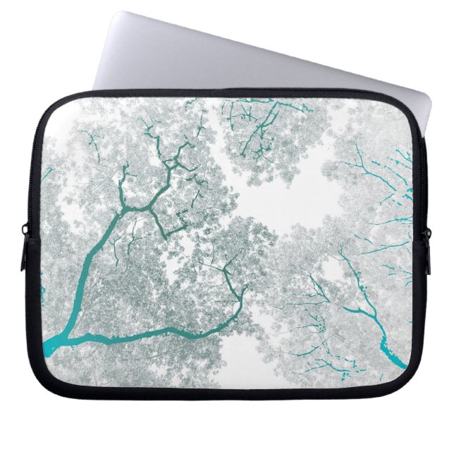 Baumkarte 3 laptopschutzhülle (Vorderseite)