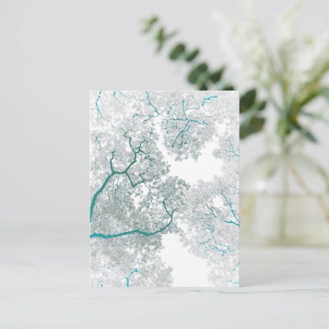Baumkarte 3 postkarte (Stehend Vorderseite)