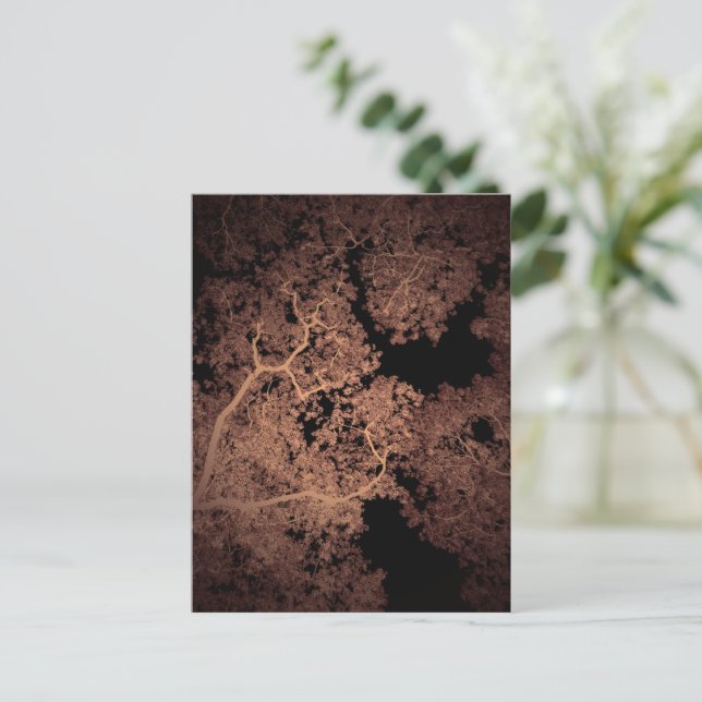 Baumkarte 5 postkarte (Stehend Vorderseite)