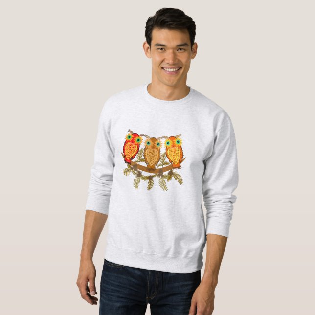 Baumkauz Sweatshirt (Vorne ganz)