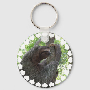 Baumkletternder Sloth-Schlüsselanhänger Schlüsselanhänger