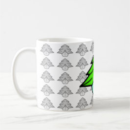Baumkrieger (Cartoon wie Gesicht) v1.1 Kaffeetasse